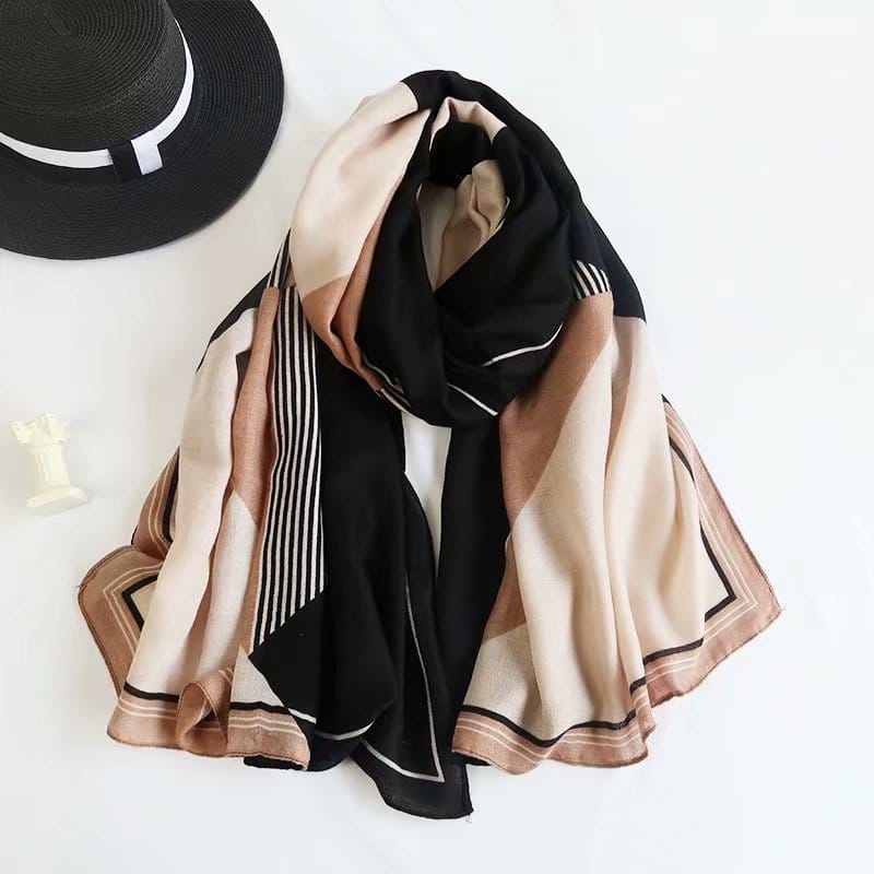 Fantasy Printed Cotton Scarf – view 3