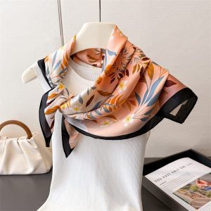 Pink Prime Satin Silk Neck Scarf 3 – HeadScarf.pk