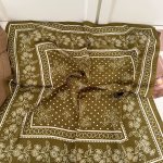 Brown Chic Satin Silk Neck Scarf – view 2