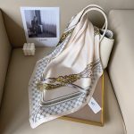 Creme Aura Satin Silk Neck Scarf – HeadScarf.pk