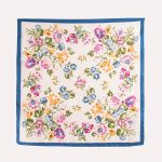 White Luxe Satin Silk Neck Scarf 4 – view 2