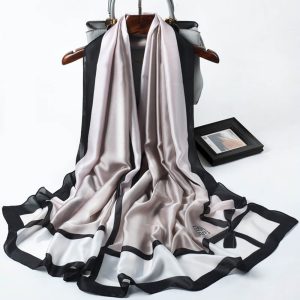 Mushroom Printed Silk Scarf – HeadScarf.pk