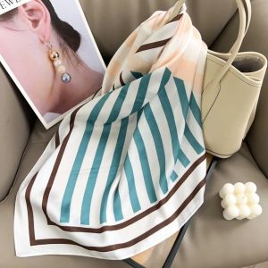 White Royal Satin Silk Neck Scarf – HeadScarf.pk