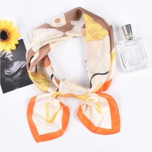 Cream Satin Silk Neck Scarf – HeadScarf.pk