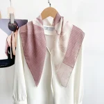Pink Luxe Satin Silk Neck Scarf – view 2