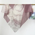 Pink Luxe Satin Silk Neck Scarf – view 3