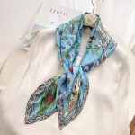 Cerulean Satin Silk Head Scarf – HeadScarf.pk