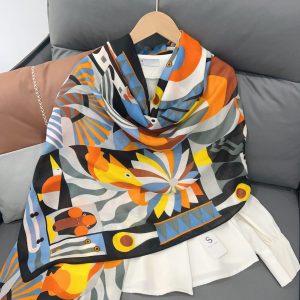 Parede Black Printed Cotton Scarf – HeadScarf.pk