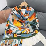 Parede Green Printed Cotton Scarf – HeadScarf.pk