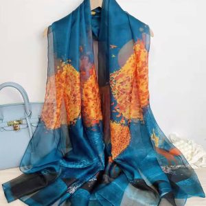 Blue Elite Printed Chiffon Scarf – HeadScarf.pk