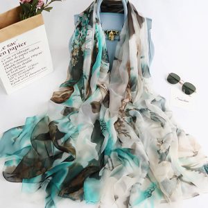 Bush Printed Chiffon Scarf – HeadScarf.pk