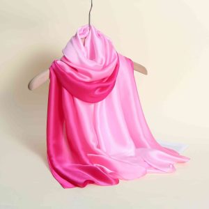 Pink Mystique Printed Silk Scarf – HeadScarf.pk
