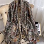 Cone Printed Silk Scarf – HeadScarf.pk