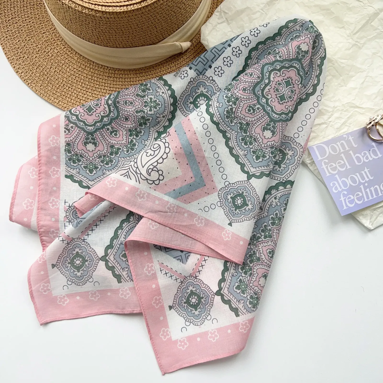 Cavern Cotton Bandana Scarf – view 2