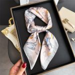 Creme Elite Satin Silk Neck Scarf – HeadScarf.pk