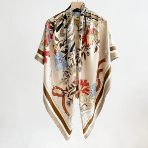 Vanilla Cotton-Feel Square Scarf – HeadScarf.pk
