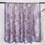 Purple Printed Chiffon Scarf – view 5