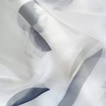 Aqua Printed Chiffon Scarf – view 4