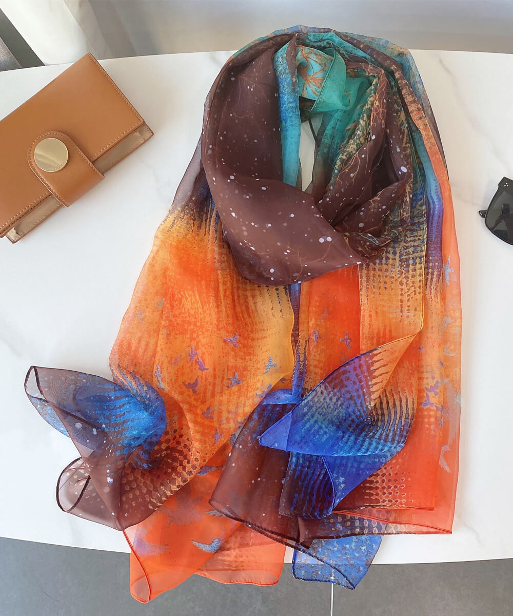 Sienna Printed Chiffon Scarf – HeadScarf.pk