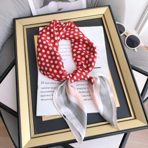 Brown Radiant Satin Silk Neck Scarf – HeadScarf.pk