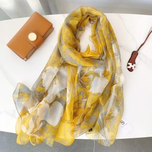 Gold Printed Chiffon Scarf – HeadScarf.pk