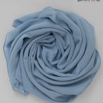 Grey Prime Georgette Chiffon Hijab – view 3