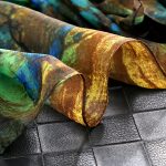 Lemon Printed Chiffon Scarf – view 3