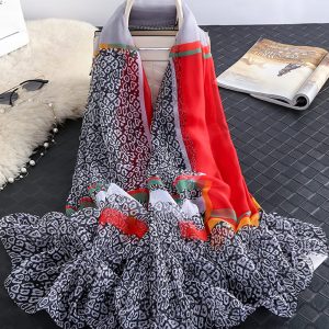 Madder Printed Chiffon Scarf – HeadScarf.pk