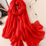Rosso Red Classic Scarf – view 2
