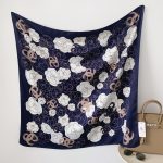 Blue Prime Satin Silk Head Scarf 2 – HeadScarf.pk