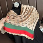 Bee Printed Silk Scarf – view 3