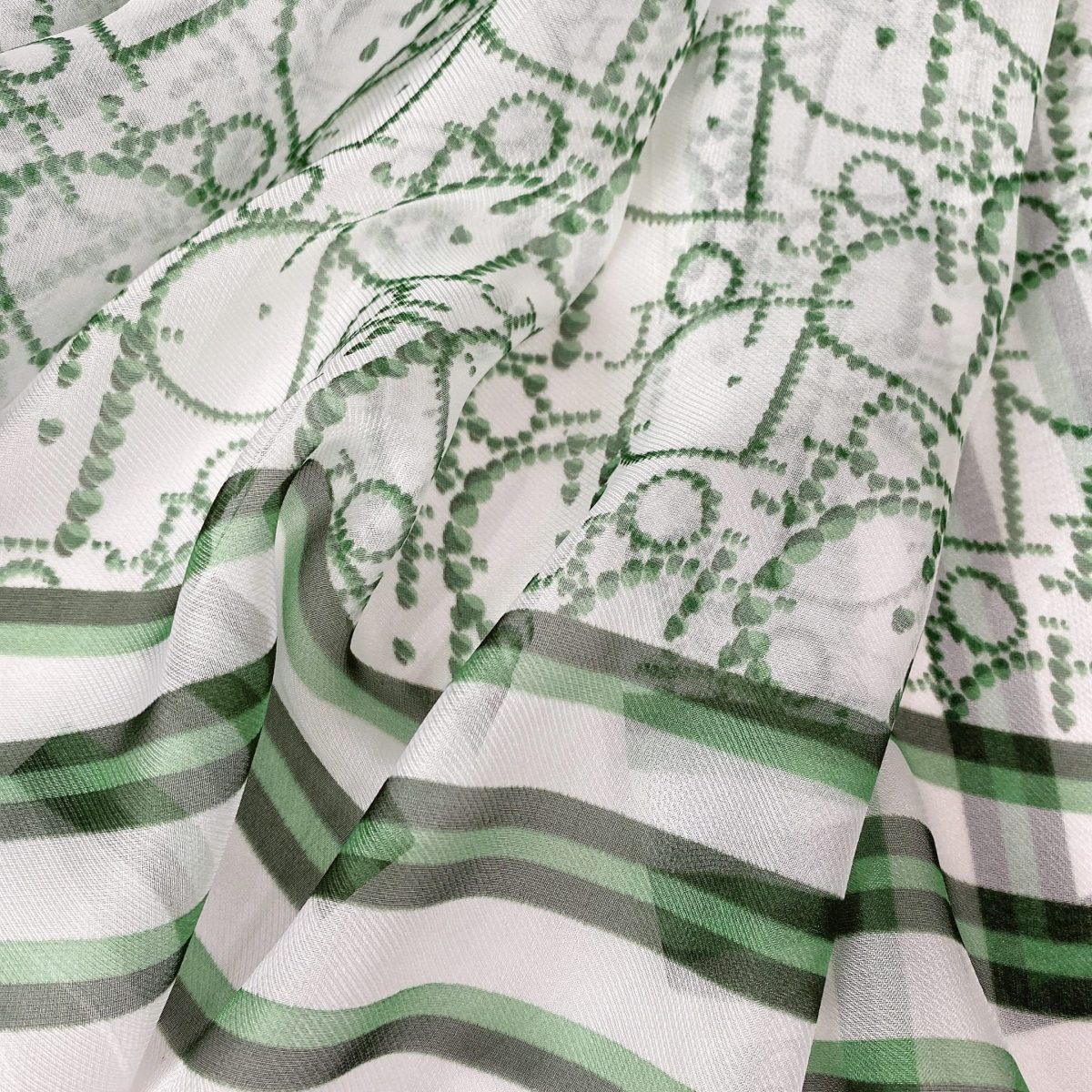 Mist Printed Chiffon Scarf – view 2