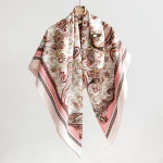 Pink Radiant Cotton-Feel Square Scarf – HeadScarf.pk