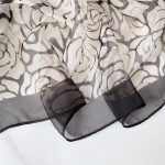 Grey Printed Chiffon Scarf – view 4