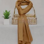 Chocolate Silk Hijab – view 2