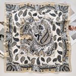 Celine Satin Silk Neck Scarf – view 2