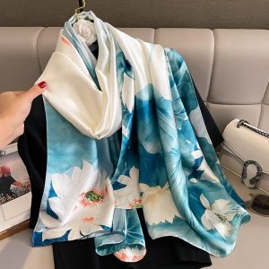 Lakeville Printed Silk Scarf – HeadScarf.pk