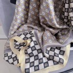 Grape Printed Silk Scarf – view 3
