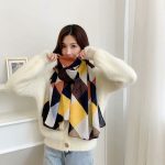 Sunglow Printed Cotton Scarf – view 6