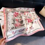 Pink Mystique Satin Silk Neck Scarf – view 4