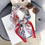 Red Luxe Satin Silk Neck Scarf – HeadScarf.pk