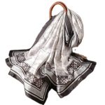 Chalk Printed Silk Scarf – view 2