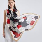 Smoke Printed Silk Scarf – HeadScarf.pk