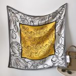 Yellow Elegance Satin Silk Head Scarf – HeadScarf.pk