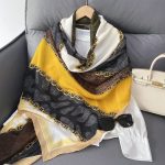 Bark Printed Cotton Scarf – view 3